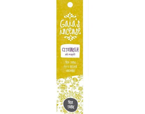 Gaias incense Citronella - 15 sticks, Maison & Meubles, Accessoires pour la Maison | Bougeoirs & Bougies, Envoi