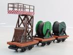 LGB G - 3530/4046 - Transport de fret - Trois wagons à 2, Hobby en Vrije tijd, Modeltreinen | Overige schalen, Nieuw