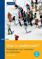Wat is onderzoek ? 9789462363632 Nel Verhoeven, Boeken, Verzenden, Zo goed als nieuw, Nel Verhoeven