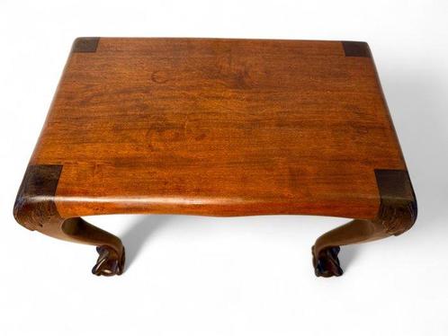 Table à plantes - Noyer - Table basse - années 1920, Antiek en Kunst, Kunst | Designobjecten