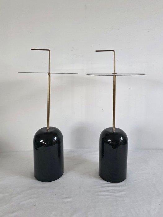 Tafel (2) - Metaal - opslagtafel, Antiek en Kunst, Curiosa en Brocante