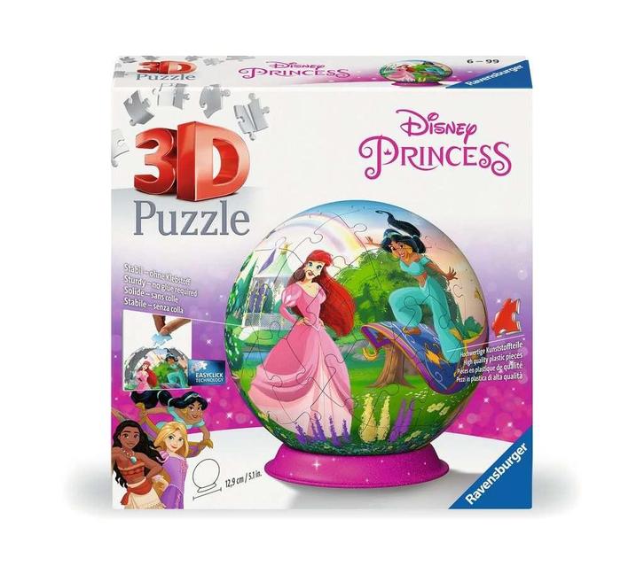 Disney Princesses Bal 3D Puzzel (72 stukken), Verzamelen, Disney, Ophalen of Verzenden