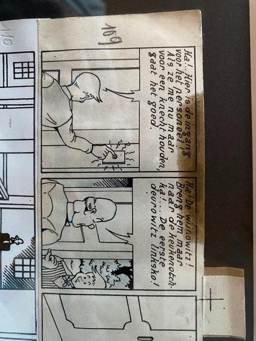 Willy Vandersteen - 1 Original page - Suske en Wiske -, Boeken, Stripverhalen