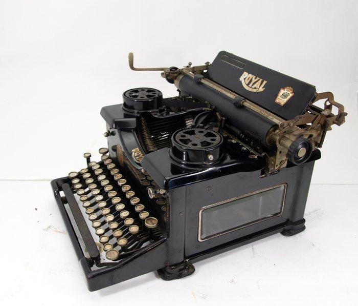 Royal 10 - double glass panel model - Typemachine -, Antiek en Kunst, Kunst | Designobjecten