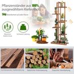 Tweedekans | Coast bloemplank 6 verdiepingen tellende houten, Tuin en Terras, Bloempotten, Ophalen of Verzenden, Nieuw