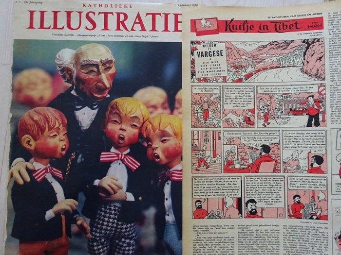 Hergé Kuifje in de Katholieke Illustratie, 1959, Kuifje in, Boeken, Stripverhalen