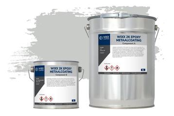 Wixx 2K Epoxy Metaalcoating RAL 7035 | Lichtgrijs 5L, Verzenden