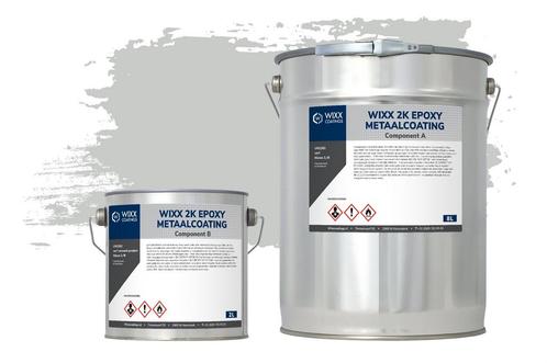 Wixx 2K Epoxy Metaalcoating RAL 7035 | Lichtgrijs 5L, Bricolage & Construction, Peinture, Vernis & Laque, Envoi