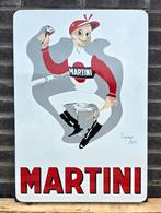 Martini Jockey emaille bord, Verzenden