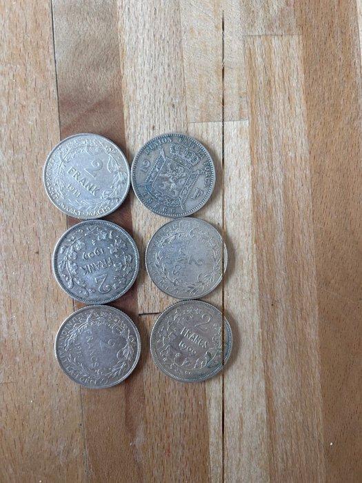 België. Lot van 12 stuks (Zonder minimumprijs), Timbres & Monnaies, Monnaies | Pays-Bas