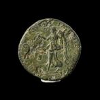 Oud-Romeins Historisch muntstuk keizer Marcus Aurelius - een