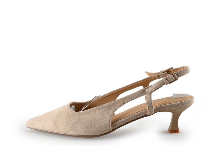 Manfield Slingbacks in maat 38 Beige, Kleding | Dames, Schoenen, Beige, Gedragen, Verzenden