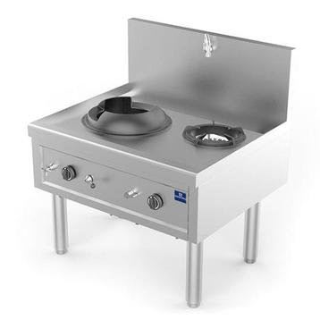Wokbrander | Gas | 1 Brander + 1 Soep Brander | 1x 27kW +, Verzenden