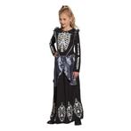Halloween Skelet Kostuum Koningin Kind, Verzenden, Nieuw