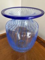Kosta Boda - Kjell Engman - Blue Flow - Vase - Verre