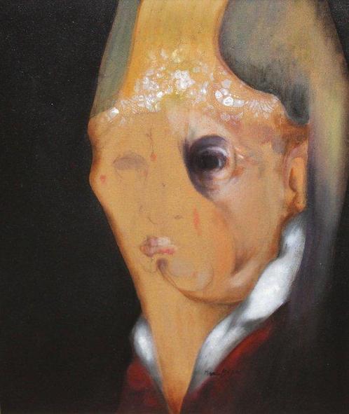 Mario Bedini (1936-2011) - Testa di papa, Antiek en Kunst, Kunst | Schilderijen | Klassiek