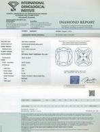 1 pcs Diamant (Natuurlijk) - 1.41 ct - Cushion - SI1 -, Handtassen en Accessoires, Edelstenen, Nieuw