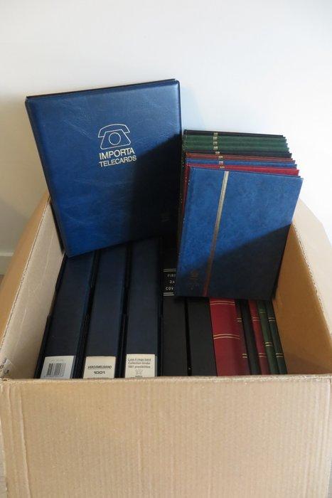 Accessoires - Doos met Importa toebehoren o.a lege, Postzegels en Munten, Postzegels | Nederland