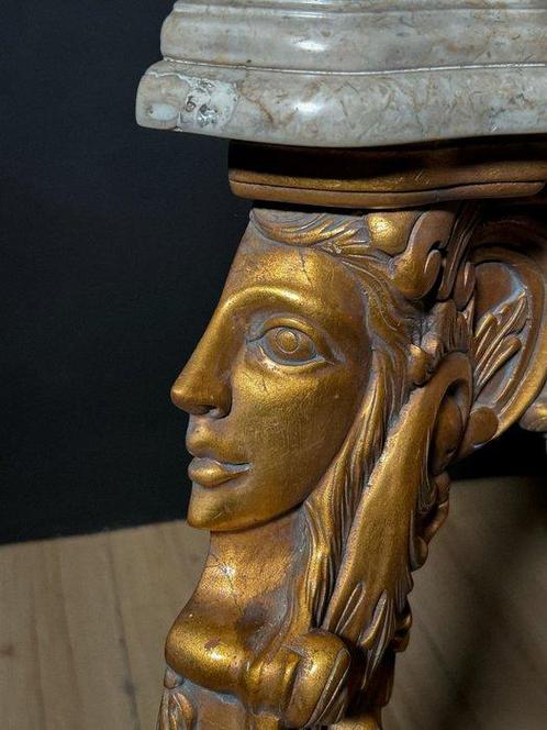 Wandtafel - Glas, Hout, Antiek en Kunst, Curiosa en Brocante