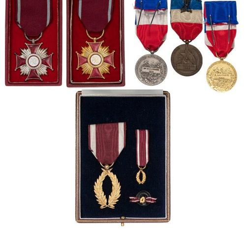 Différents pays - Médaille militaire - Divers croix et, Verzamelen, Militaria | Algemeen