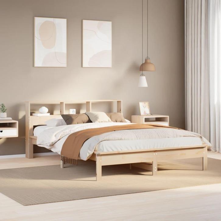 Groot Boekenkastbed 120x190 | Retour Deal | Slimme Slaapk..., Huis en Inrichting, Slaapkamer | Bedden, 120 cm, 190 cm of minder