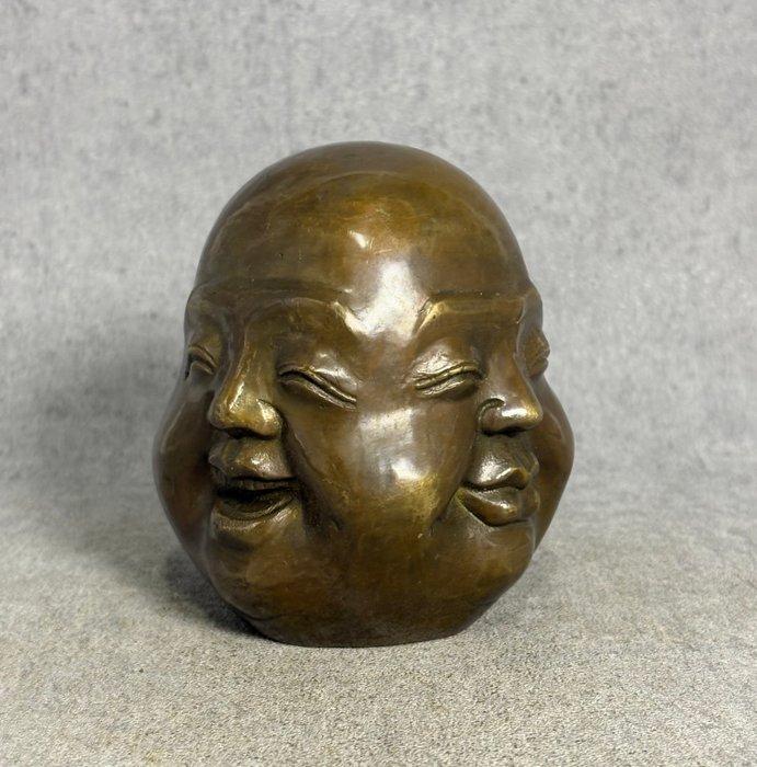 Vier-gezichten Boeddha (ook wel bekend als de Vier, Antiquités & Art, Curiosités & Brocante