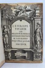 Samuel Chapuzeau - LEurope vivante ou relation nouvelle, Antiek en Kunst