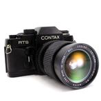 Contax RTS + Cosina 4,5/28-85mm + Sigma 4-5.6/70-210mm +