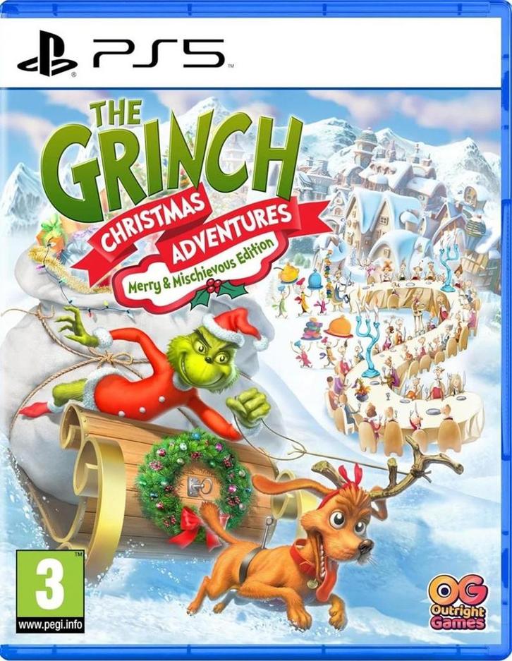 The Grinch Christmas Adventures-Merry & Mischievous Edition, Games en Spelcomputers, Games | Sony PlayStation 5, Ophalen of Verzenden