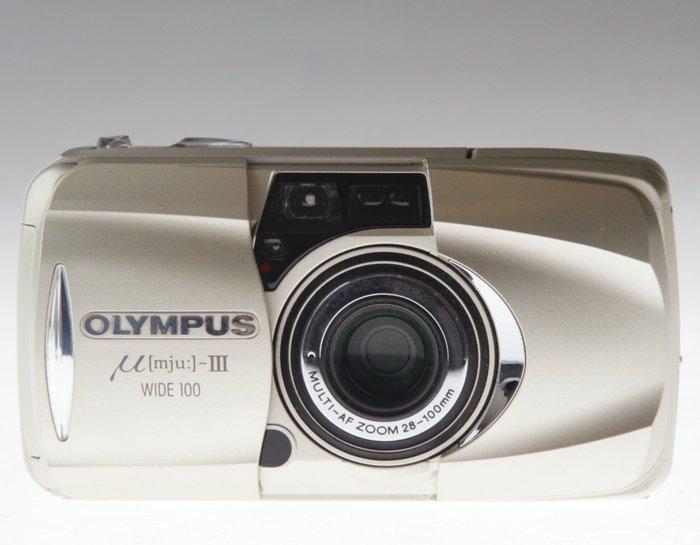 Olympus Mju - III Wide 100 | Autofocus viewfinder camera, Audio, Tv en Foto, Fotocamera's Analoog