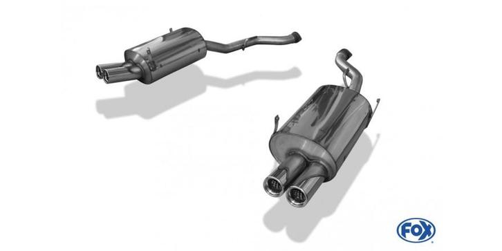 FOX BMW Z3 M einddemper rechts/links - 2x76 type 13 rechts/l, Auto-onderdelen, Uitlaatsystemen, Nieuw, Verzenden