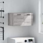 vidaXL Wandkast 60x36,5x35 cm bewerkt hout grijs sonoma, Huis en Inrichting, Kasten | Overige, Nieuw, Verzenden
