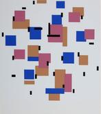 Piet Mondrian (After) - Composition en bleu b