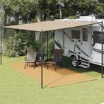 vidaXL Tenttapijt 250x500 cm HDPE zandkleurig, Verzenden, Nieuw