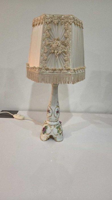 Dresden - Tafellamp - stof - Dresden tafellamp, Antiek en Kunst, Curiosa en Brocante