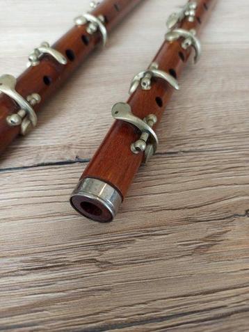 Set of 2 Antique Flutes - - Flûte à clé beschikbaar voor biedingen