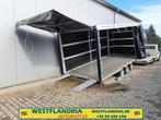 Kantelbare autotrailer met huif, nieuw, IN VOORRAAD