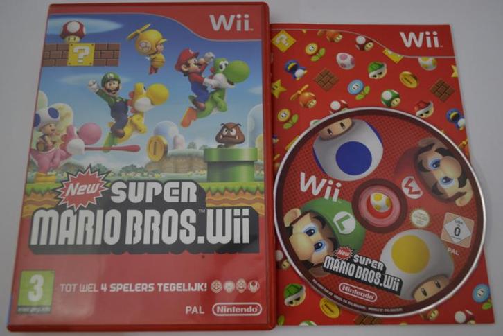 New Super Mario Bros Wii (Wii HOL), Consoles de jeu & Jeux vidéo, Jeux | Nintendo Wii