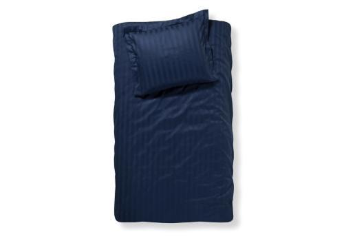 Damai Dekbedovertrekset linea satijn indigo, Huis en Inrichting, Slaapkamer | Beddengoed