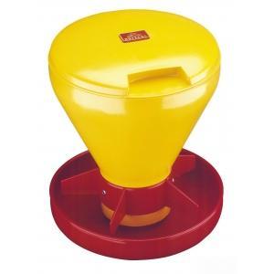 Mangeoire mini-hopper pan contenance 5 litres - kerbl, Articles professionnels, Agriculture | Aliments pour bétail