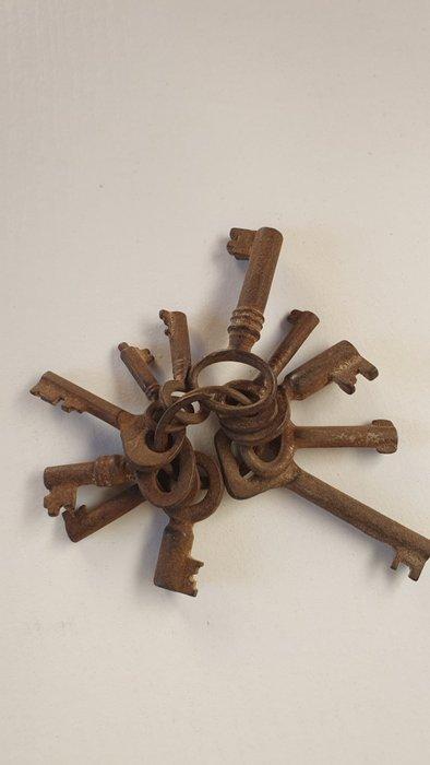 Slot en sleutel (21) Vintage, Antiek en Kunst, Curiosa en Brocante