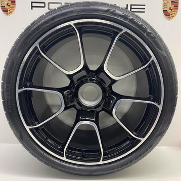 Porsche 992 Turbo S 20/21inch Exclusive Design met banden, Ophalen, Banden en Velgen