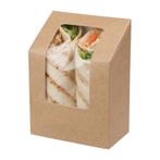 Wrapdoosjes | Composteerbaar Karton | 500 stuks | 121x90mm, Verzenden, Nieuw in verpakking