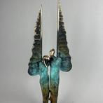 De Zet - we can fly only together. bronze, Antiek en Kunst