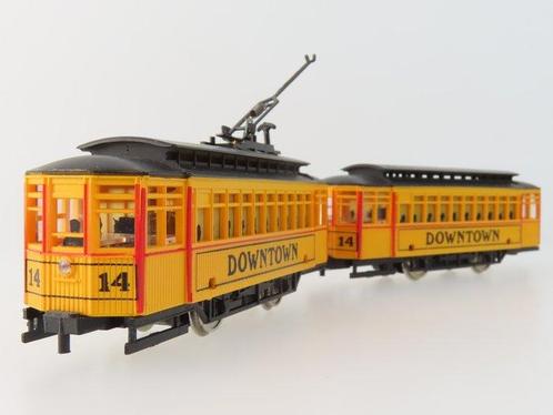 Mehano H0 - 51108 T033 - Modeltram (1) - 2-Delige set Brill, Hobby en Vrije tijd, Modeltreinen | H0