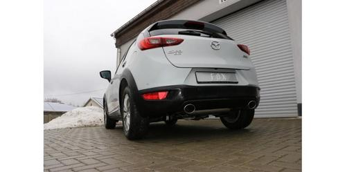 FOX Mazda CX3 benzine - DK AWD einddemper dwars rechts/links, Autos : Pièces & Accessoires, Systèmes d'échappement, Envoi