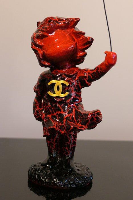 RichART - Petite fille au ballon en version Chanel, Antiek en Kunst, Kunst | Designobjecten