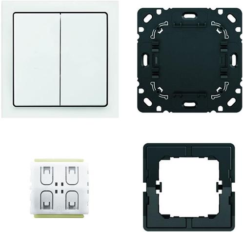 ABB Busch-Jaeger FoH Switch Set Future Studio White 3 Sets -, Bricolage & Construction, Systèmes d'alarme, Envoi