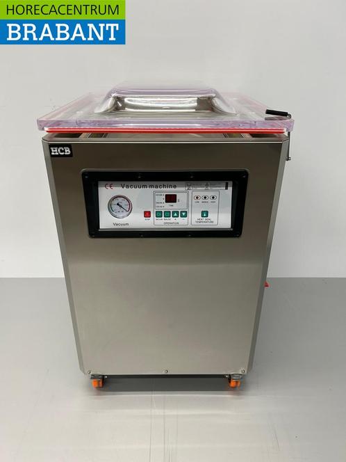 RVS Verrijdbare Vacuummachine Vacumeermachine Dubbele seal, Zakelijke goederen, Horeca | Keukenapparatuur, Ophalen of Verzenden