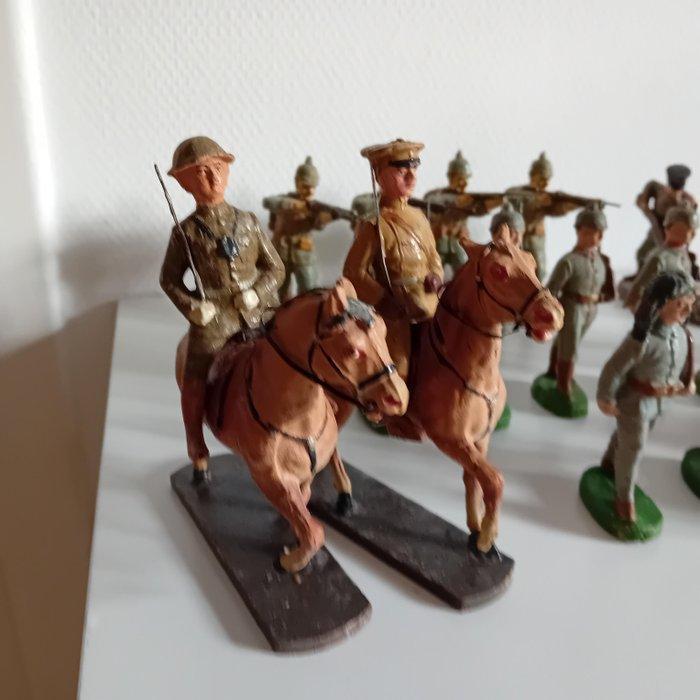 Elastolin & Hindenburg / O&M Hauser - Beeldje - figurine de, Kinderen en Baby's, Speelgoed | Overig